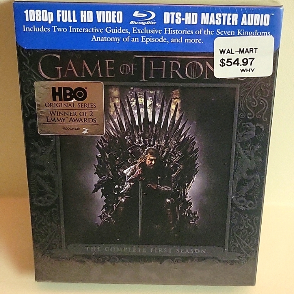 Game of Thrones Blu-ray Box Set BNWT